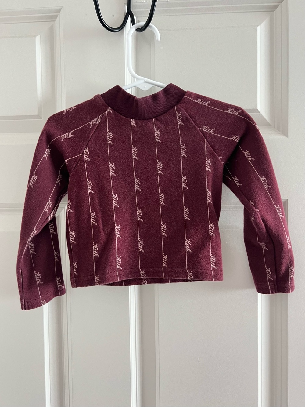 Kith Burgundy Crewneck Pullover
